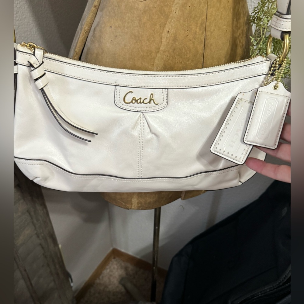 Coach F19729 Park Leather Crossbody Shoulder Bag Convertible